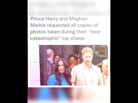 Prince Harry and Meghan Markle requested all copies of photos taken during their “near catastrophic”