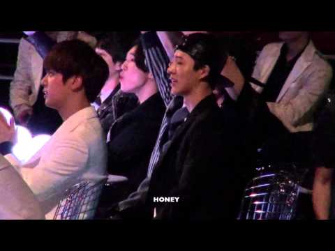 20141203 Bobby Bi reaction to GD TAEYANG fancam