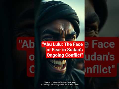 "Abu Lulu: The Face of Fear in Sudan's Ongoing Conflict"