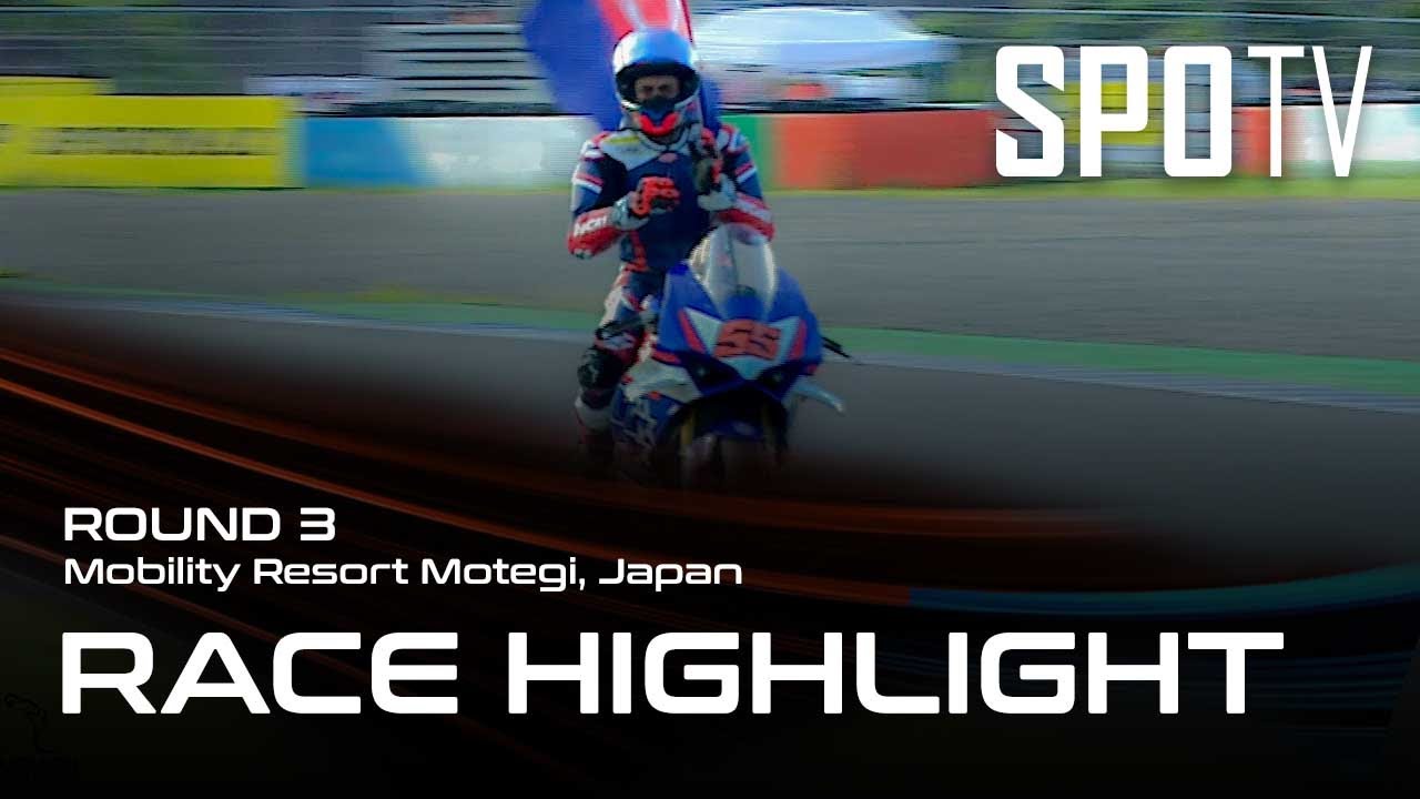 Highlights - Round 3 Mobility Resort Motegi - ASB 1000 | Race 2 [ARRC Jepang]