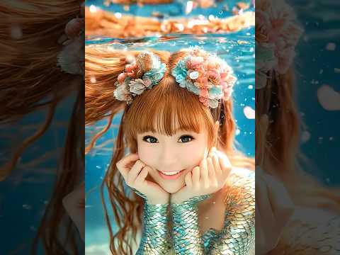 まるで別人⁉️さゆり、またまた変身しちゃいました🧜
