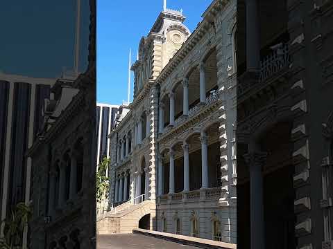 Exploring Hawaiʻi’s Royal Palace! 👑✨ #iolanipalace #hawaiianhistory #hawaii #oahu #travel