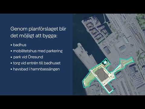 Detaljplan för badhus i Oceanhamnen på granskning