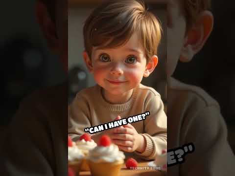 🧁 Title: Daisy and the Cupcake Contest 🎀#positivevalues #kindnessmatters #sharingiscaring #SweetTale