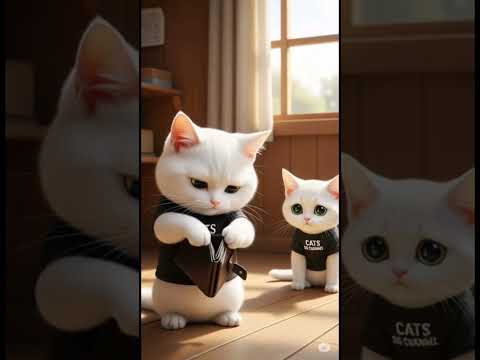 “Cat's Skateboard Broke… But the Ending Will Make You Cry 😭” #catshort, #catstory, #catvideos ,#cats