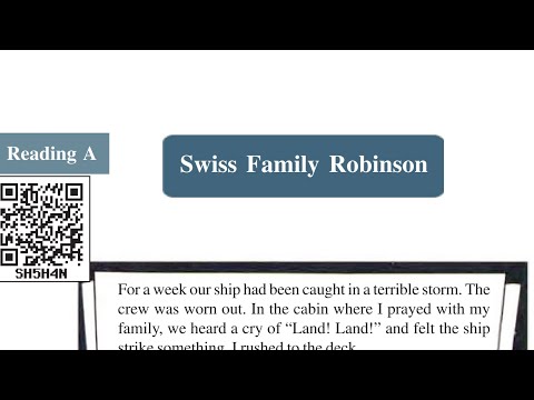 Swiss Family Robinson | 10th english unit 5A CGBSE | FLIGHT ENGLISH READER| Unit 5 Reading A