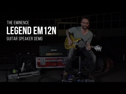 Eminence Legend EM12N Guitar Speaker Demo