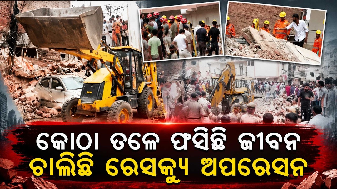 Building Collapses In Delhi's Satya Niketan | NDRF Rescue Operation Underway | Argus News