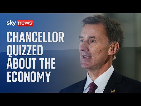 Watch live: Chancellor questioned about the economy in the Commons