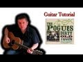 Guitar Lesson - The Pogues - Dirty Old Town (Easy Guitar)