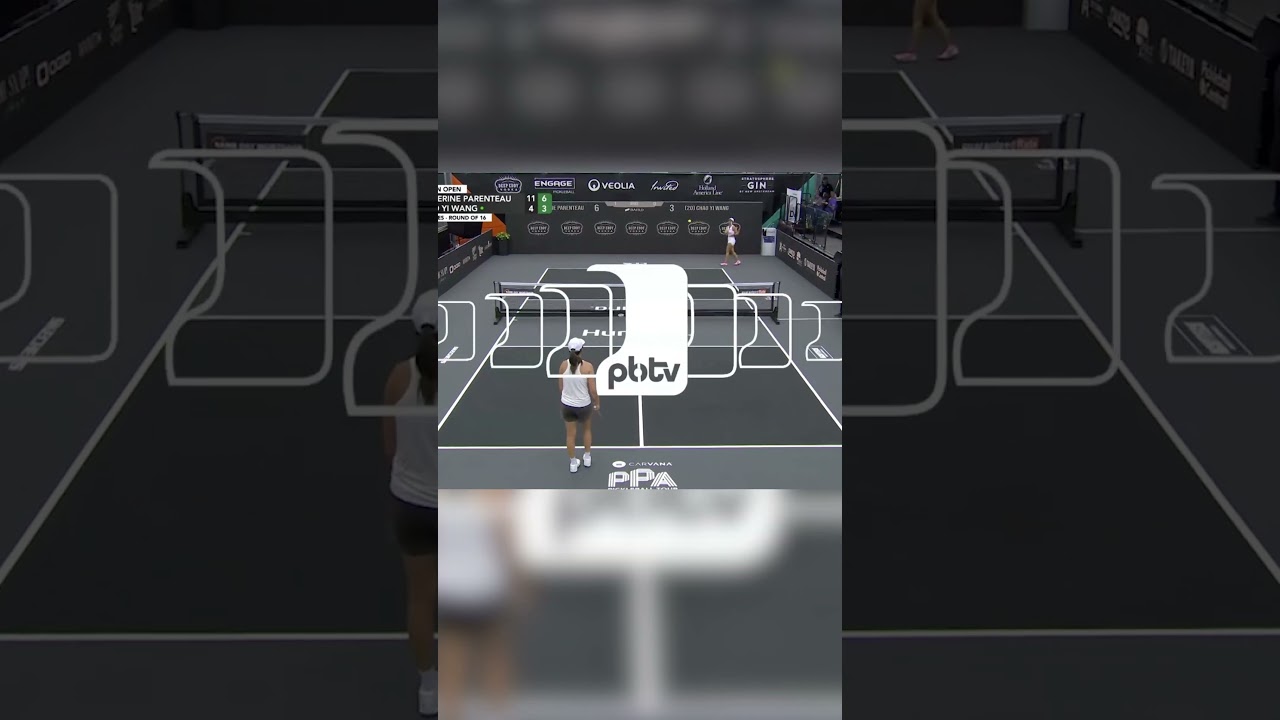Zoey w a killer volley