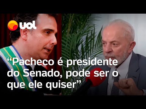 Lula diz que Pacheco é maior autoridade de Minas Gerais, mas elogia Silveira