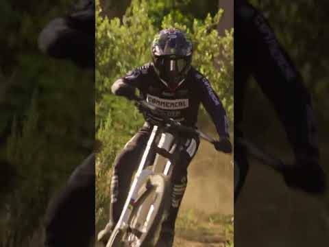 Loris Vergier flying through beautiful South African landscape.