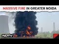 Greater Noida Fire | Massive Fire Engulfs Warehouse In Greater Noida