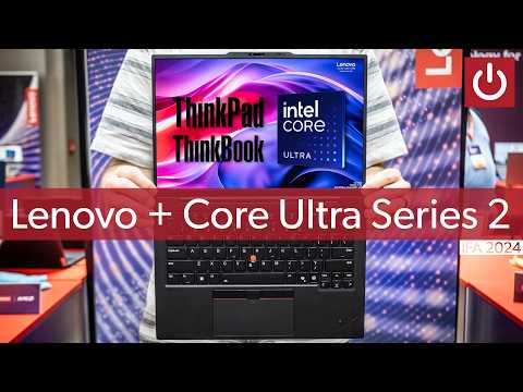 New ThinkPads & ThinkBooks With Surprising Twists