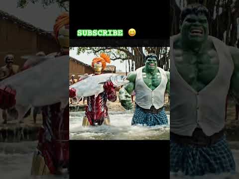 POND SCANE #youtubeshorts #funnycartoo #animatedcartoon #viral #avengers #cartton #ironman #hulk