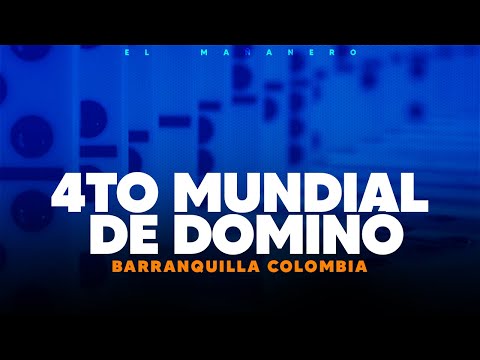 4to mundial de dominó de FEMUNDO EN Barranquilla
