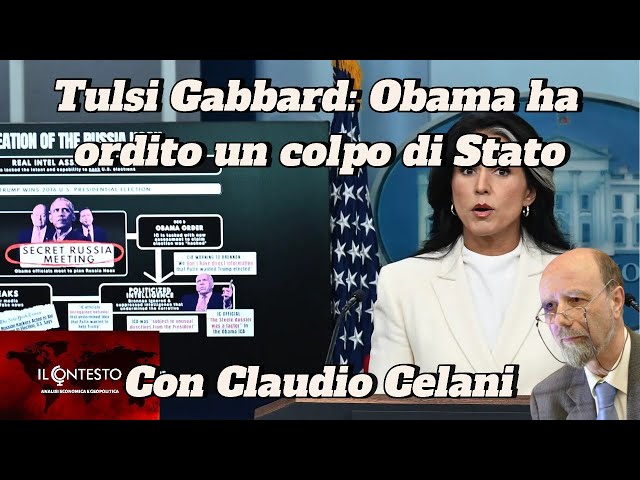 Tulsi Gabbard: Obama ha ordito un colpo di Stato | Claudio Celani