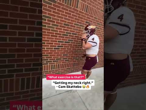 Cam Skattebo has been built different since his college days 🏈