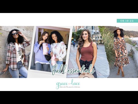 How to style new fall essentials! | Q&A With Grace and Lace Owner!