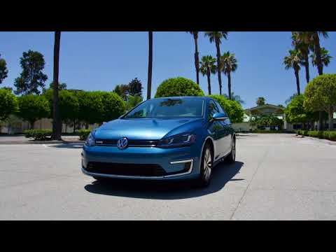 VW e-golf Blue