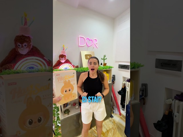 ROBBI REGALA UN LABUBU A DANI! #shorts #unboxing
