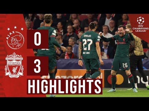 HIGHLIGHTS: Ajax 0-3 Liverpool | Salah, Nunez & Elliott send Reds into UCL knockouts