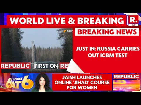 BREAKING LIVE: Russia Carries Out YARS ICBM Missile Launch | Putin | Russia Defence Ministry