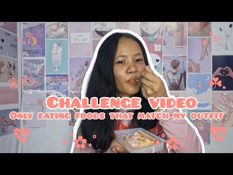Only eating food that match my outfit 🥤 || Food Challenge || @vermavlogs29 || #viralvideo