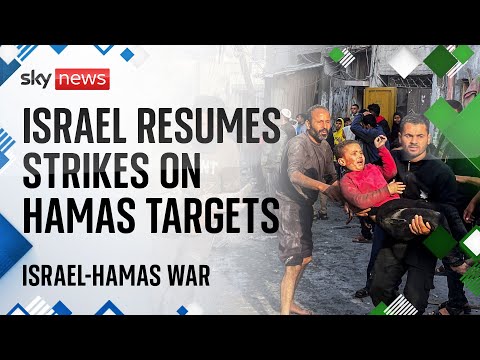Fighting resumes as Israel-Hamas ceasefire ends