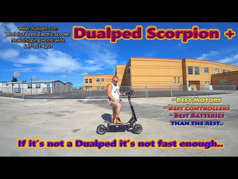 Dualped Scorpion + Labor Day Weekend Ride + Skydio R1