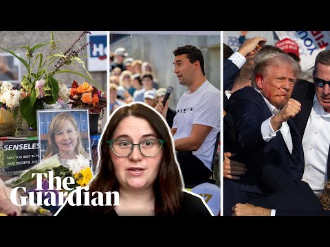 'It's a really scary time in the US': the rise in political violence