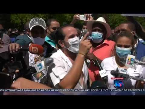 Alcalde y Senador electo protestan contra terminal de autobuses SDE - Noticias Telemicro