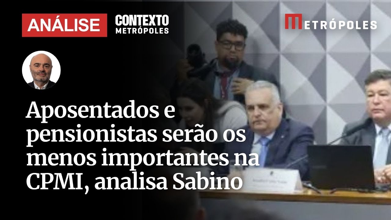 CPMI do INSS Aposentados e pensionistas serão os menos importantes nessa Comissão analisa Sabino