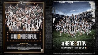 Ladies and Gentlemen, welcome to the Juventus show!  #W8NDERFUL + #HERE2STAY