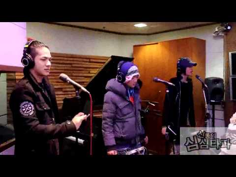 20120112 신동의 심심타파 / 틴탑-미치겠어(Live)