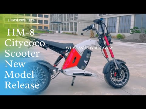 HM8 Citycoco Electric Scooter New Model Release 3000W 75KM/H EEC COC