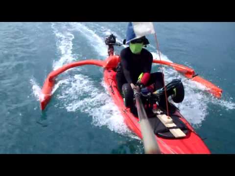 DIY - Homemade Kayak Stabilizers/ Outriggers / Pontoons - part # 2 