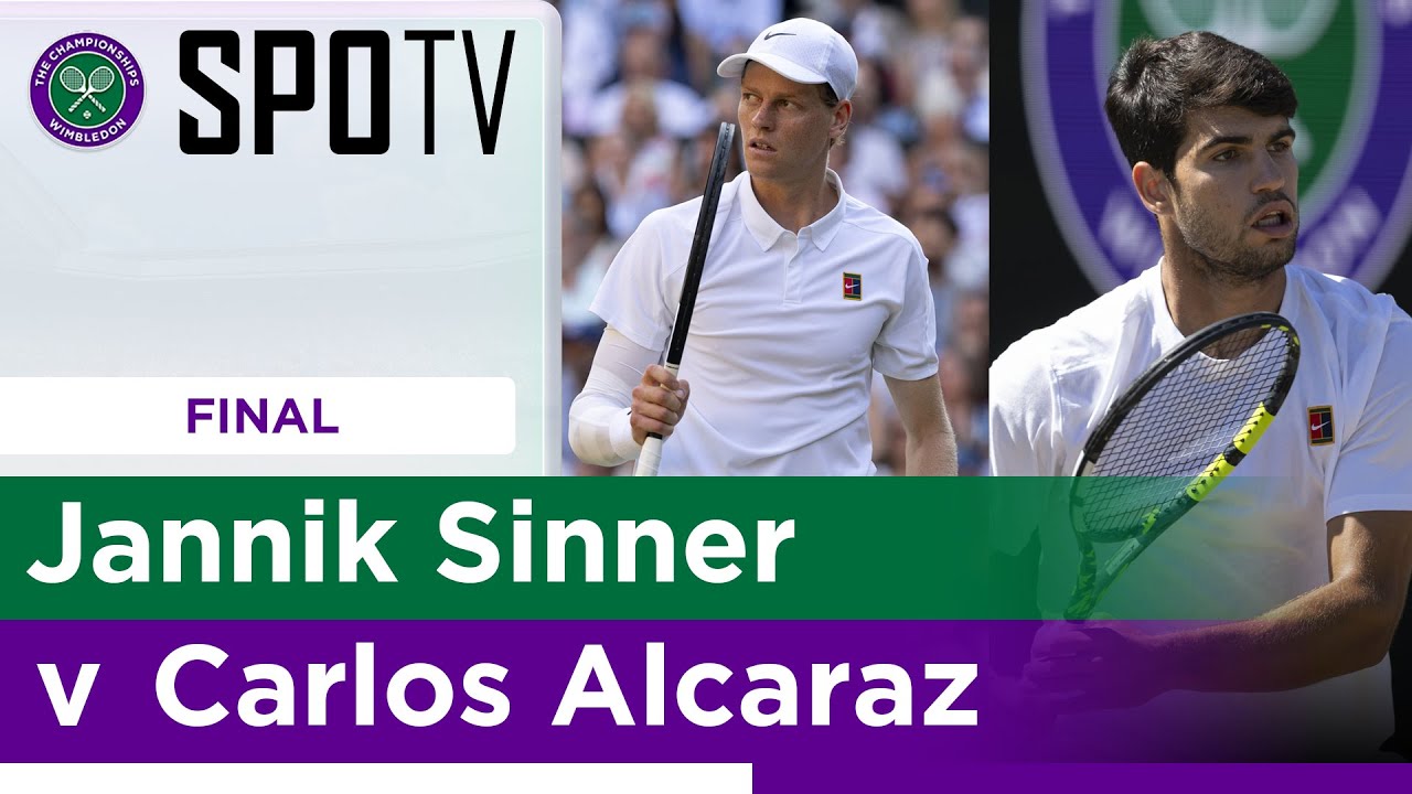 JANNIK SINNER VS CARLOS ALCARAZ | Highlights | Gentlemen's Singles Final | Wimbledon 2025