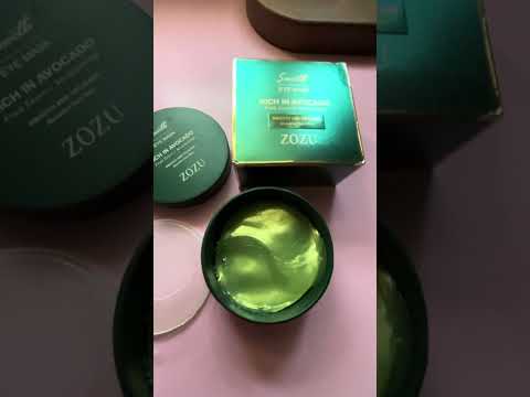 Avocado Moisturizing Eye bagMask,60pcs/set Under Eye Mask