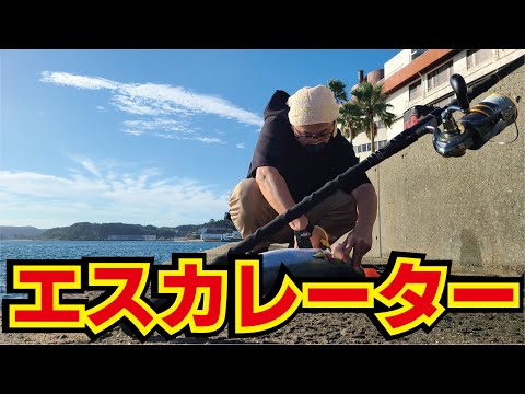 はえ縄を取り入れたエスカレーターで優勝狙いが一転!信じられない初の魚が掛かった