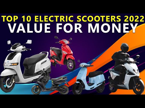 Top 10 Electric Scooters 2022 - Value for Money 🤑 | EV India