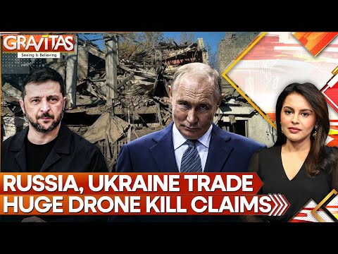 War Rages as Peace Remains Elusive | Russia, Ukraine Report Mass Drone Shootdowns | GRAVITAS