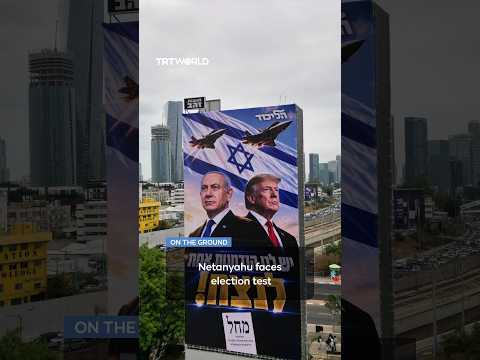 Netanyahu touts Trump endorsement on the eve of Israeli election