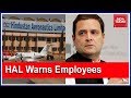 HAL management warns staff against engagement with Rahul Gandhi