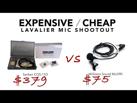Best Kept Audio Secret:  Cheap Lav Mic That Competes with High End Mics costing 5x as much!