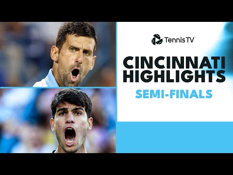 Alcaraz v Hurkacz Epic; Djokovic & Zverev Clash | Cincinnati 2023 Semi-Final Highlights