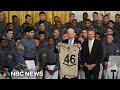 Biden presents Commander-in-Chiefs Trophy to the Army Black Knights