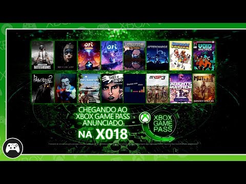 X018 - Xbox Game Pass (16 títulos anunciados!)