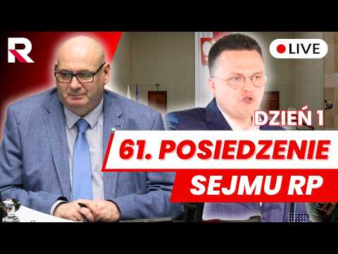 🔴 61 posiedzenie Sejmu RP dzień pierwszy 01.07.2026 - Transmisja na ŻYWO z obrad Sejmu 🔴